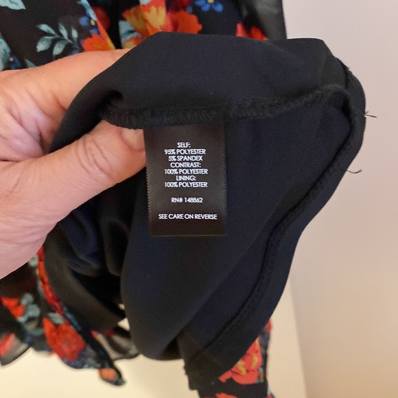 Torrid Red Floral Dress - Picture 6 of 6